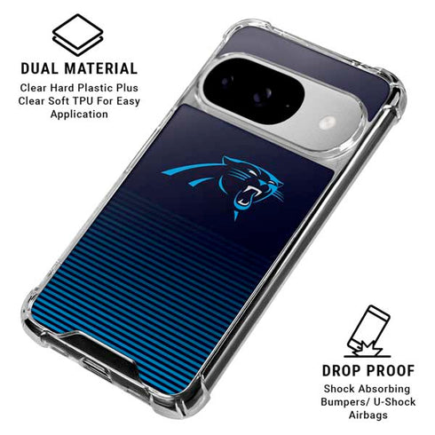NFL Carolina Panthers Breakaway Google Pixel 10 Clear Case
